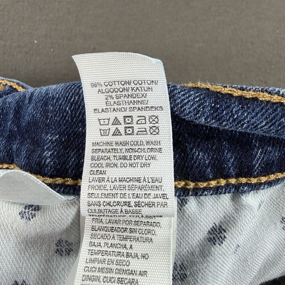 Lucky Brand Jeans Mens 38x30 410 Athletic Straight Fit Stretch Blue Denim Casual - Picture 6 of 10